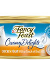 Fancy Feast Creamy Delights Chicken Feast Pate in a Creamy Sauce Canned Cat Food