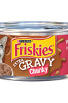 Friskies Extra Gravy Chunky with Salmon in Savory Gravy Canned Cat Food