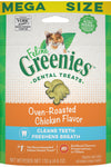 Feline Greenies Adult Natural Dental Care Oven Roasted Chicken Flavor Cat Treats