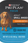 Purina Pro Plan Focus Small Breed Chicken Entree Adult Wet Dog Food