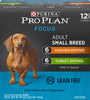 Purina Pro Plan Focus Small Breed Entree Adult Wet Dog Food Variety Pack