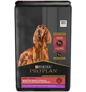 Purina Pro Plan Specialized Sensitive Skin & Stomach Turkey & Oat Meal Formula High Protein Dry Dog Food