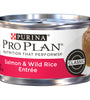 Purina Pro Plan Pate Salmon & Wild Rice Entree Wet Cat Food