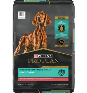 Purina Pro Plan Sensitive Skin & Stomach Lamb & Oat Meal With Probiotics Sensitive Stomach Dry Puppy Food