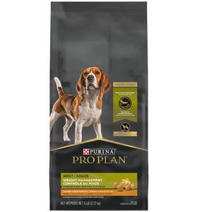 Purina Pro Plan Shredded Blend Chicken & Rice Formula With Probiotics Weight Management Dry Dog Food